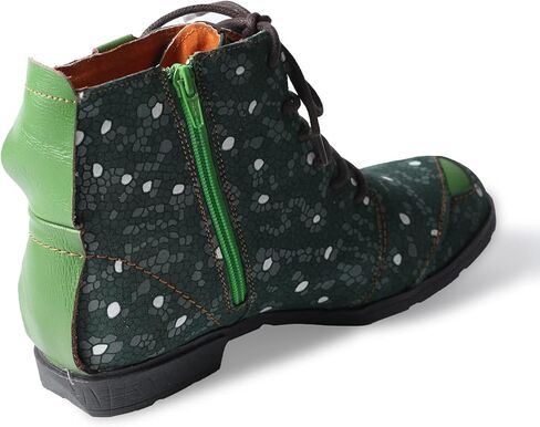 حذاء TMA EYES مصنوع يدويًا من الجلد بطبعة زهور in Kuwait