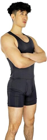 بدلة بوكسر قصيرة للرجال من Mona's Choice مصنوعة من الليكرا أو القطن/الألياف اللدنة/ بدلة للجسم للرجال/قطعة واحدة in Kuwait