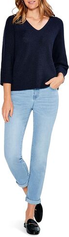 NIC+ZOE Women's Relaxed Shaker Knit Sweater in Saudi Arabia