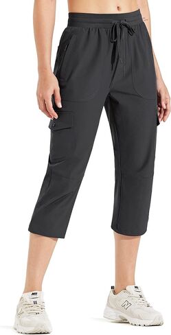 Libin Women's Hiking Cargo Joggers Pants Lightweight Quick Dry Capris Golf Pants for Travel Outdoor Casual in Saudi Arabia