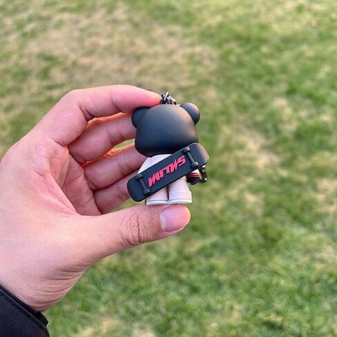 ملابس JINZHOUFZ الرائعة المتغيرة، سلسلة مفاتيح عصرية بشخصيات مختلفة للرجال والنساء in Kuwait