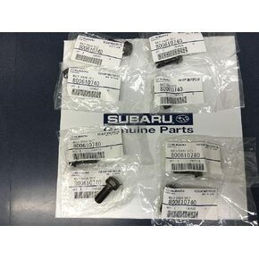 SUBARU Impreza WRX STI OEM 800610740 Flywheel Bolt kit Set Forester Legacy x8