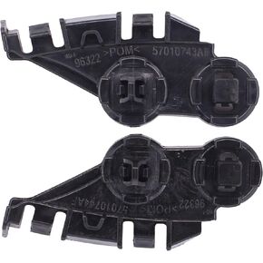 NewYall Pack of 2 Left and Right Front Bumper Bracket Retainer Mounting