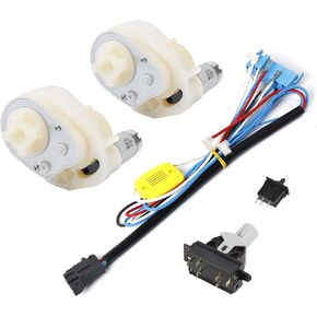 Overhaul Kit HLR Wiring Harness MEIE0500 Gear Shifter Foot Switch Motor Gearbox for Peg Perego John-Deere Gator Children Ride On Car