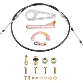 2" Aftermarket Column Adjustable Shift Linkage Kit Compatible with 1-1/2", 2" & 2-1/4" GM or Aftermarket Steering Columns and GM Transmissions Replace# ACA-1804 LB01-ACA-1804