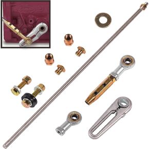 Adjustable Transmission Column Shift Linkage Kit ACA-1800 Compatible With GM TH-200, 200-4R, TH-350, TH-400, 4L60, 4L60E, 4L80E & 700-R4 Transmission
