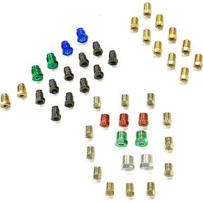 The Stop Shop Fitting Assortment for 3/16 Inch Brake Line Tubing, Inverted Flare & Bubble/ISO flare fittings, Metric & SAE (Pack of 45 fittings)