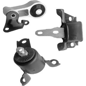 Engine Motor Transmission Mount Kit 3pcs Compatible with 2011 2012 2013 2014 2015 2016 for-d Fiesta L4 1.6L for Manual Transmission A5566 A5507 A5515 3253 3193 3259