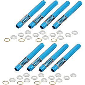 Push Rod Tubes, Spring Loaded, 8 Pieces, Compatible with Dune Buggy