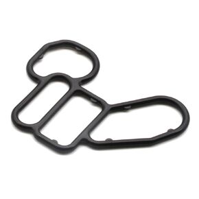 Oil Filter Base Housing Gasket Compatible for Honda Odyssey Crosstour Accord MDX RLX TLX RDX Pilot Passport 2013-2021 Solenoid Spool Valve Rubber Gasket 15302-5G0-A00 Black