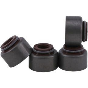 4PCS Engine Valve Stem Seals 92049-7001 92049-7009 Compatible with Kawasaki FH FR FS FX FH381V FX921V
