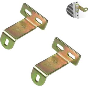 2 Pack Mounting Bracket for Motoring Air Conditioning A/C Condenser Holder Fixed Rack Fastener Mount Support Stand for Truck Vehicle Car Universal Air Conditioner Replacement