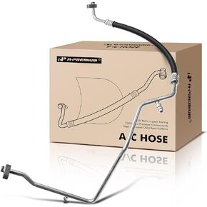 A-Premium A/C Discharge Line Hose Assembly Compatible with Jeep Wrangler TJ 2000-2002 L6 4.0L, Compressor to Condenser