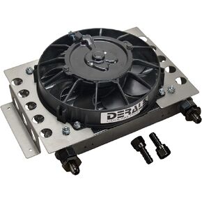 Derale 13750 Atomic-Cool Remote Cooler , Black