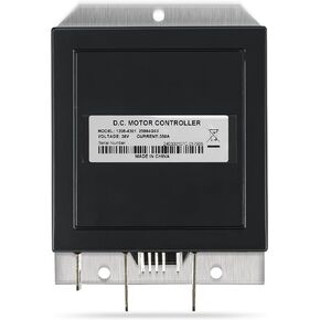 25864G05 36V 350 Amp Golf Cart Motor Speed Controller with ITS Throttle Input Compatible with 1994-2019 EZGO Medalist & TXT Models 3 Blades 5 Pins Replace# 1206-4301 25864G09 25864G04 25864G03