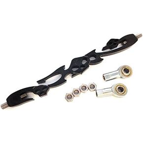 HONGK- Black Skull Shift Linkage Compatible with Harley Softail Fxdwg Dyna Glide Flhr Flht Flt [B01C0SR5HU]