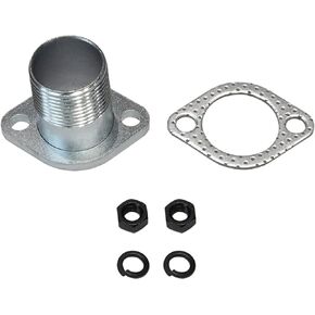 420cc Pr-edator Engine - 1" Threaded Exhaust Flange Compatible With Pr-edator 301 420 340 390 22hp 670 Generator or Other Applications Where a Custom Exhaust