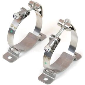 Canton Racing 24-240 Mounting Clamp Steel (for 1 Qt Accusump Oil Accumulator), 1 Pack