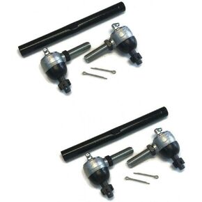 (2 Pack) Steering Tie Rod & Shaft Assembly for EZGO TXT Medalist Golf Cart 1994-2000