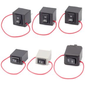 9038A Fuel Pump Relay Bypass Master Switch Kit with Amp Loop, Pack of 6 Relay Tester Diagnostic Scan Switch Kit