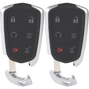 HYQ2EB Keyless Entry Remote Key Fob for Cadillac Escalade Escalade Esv 2015-2020 2 PCS 6 Buttons-SCITOO