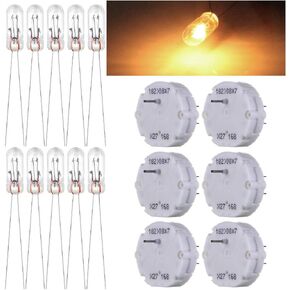 ECCPP Stepper Motor Repair Kit - X27 168 for All 03-06 Chevy Silverados, Tahoes, Yukons, Suburbans (6 motor kit + 10pcs Bulbs)