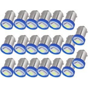 cciyu BA9S 53 57 1895 64111 Instrument Panel Dash Gauge Cluster Ash Tray Light Bulbs Replacement fit for Glove Box License Plate Boat Cabin Light Lamp Blue (10 Pack red)