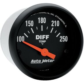 Auto Meter 2636 Z-Series Electric Differential Temperature Gauge
