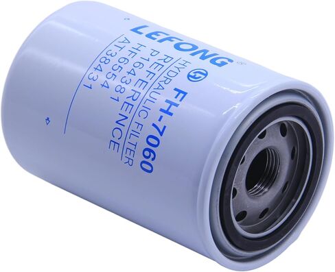 2 قطعة فلتر ناقل الحركة الهيدروليكي LEFONG FH-7060-2 (ميكرون 10) يستبدل 723-0405، BT839، P1654A، P551551، 51259، 48758، 103-2146، 453058، 03931900، 36330-82630، 0941 4200, 83-014 يناسب مقسم الخشب in Kuwait