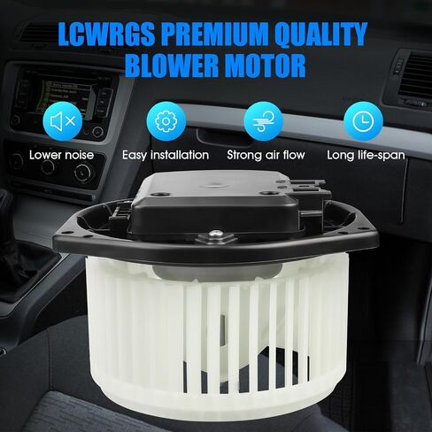 AC Heater Blower Motor with Fan Fits for 2007-2019 Infiniti FX35 G35 G37 EX35 FX45 FX50 M35 M45 Q45 Q50 Q60 Nissan 350Z 370Z Altima Murano Maxima Quest HVAC Blower Motor Replaces# 700193, 27225AM611 in Saudi Arabia