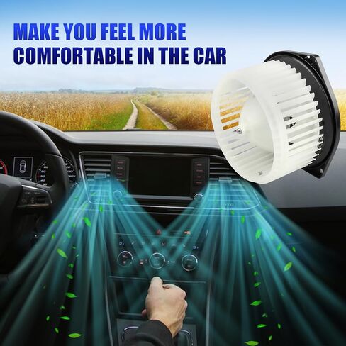 AC Heater Blower Motor with Fan Fits for 2007-2019 Infiniti FX35 G35 G37 EX35 FX45 FX50 M35 M45 Q45 Q50 Q60 Nissan 350Z 370Z Altima Murano Maxima Quest HVAC Blower Motor Replaces# 700193, 27225AM611 in Saudi Arabia