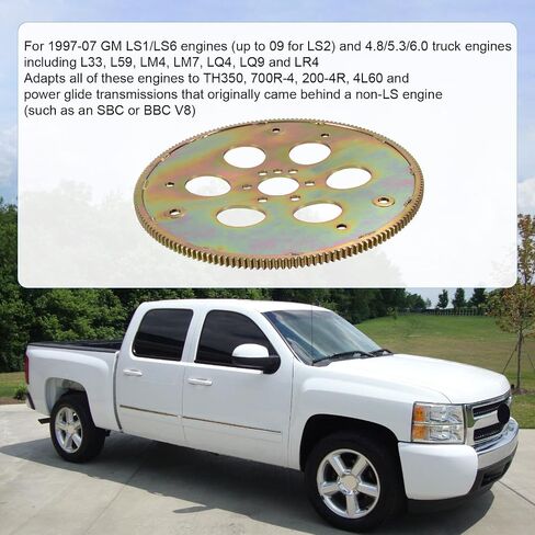طقم محول LS V8 Flexplate لناقل الحركة GM Gen III TH350 TH400 700R4 in Saudi Arabia