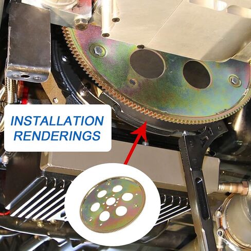 طقم محول LS V8 Flexplate لناقل الحركة GM Gen III TH350 TH400 700R4 in Saudi Arabia