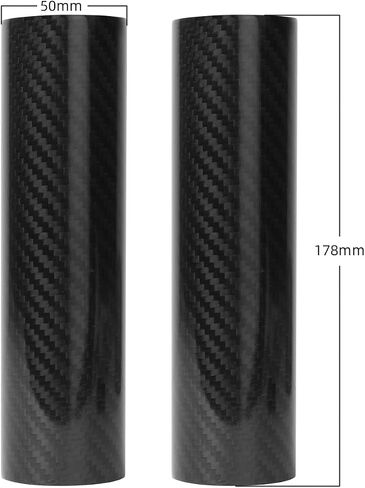 PRO CAKEN Carbon Fiber Motorcycle Front Shock Fork Guard Cover Wrap Shock Absorber Guard Gaiters Gators Boots Adjustable 2Pcs Universal for Dirt Bike-160MM in Saudi Arabia