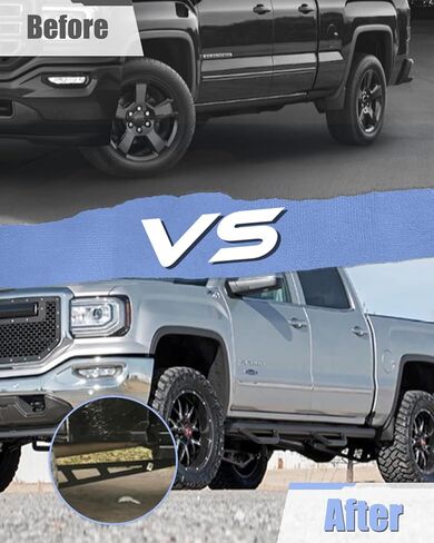 قضبان الجر مناسبة لـ 2007-2018 شيفروليه سيلفرادو/جي إم سي سييرا 1500 4WD in Kuwait