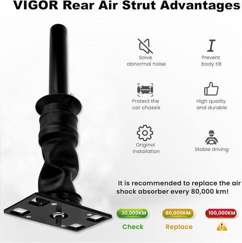 VIGOR 2PCS Rear Air Shock Absorbers Compatible with 2008-2017 International Harvester ProStar Car Air Struts, OEM Number 3595977C95, 3595977C96 in Saudi Arabia