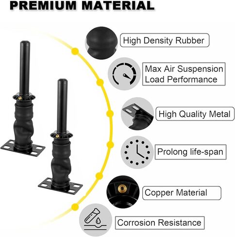 VIGOR 2PCS Rear Air Shock Absorbers Compatible with 2008-2017 International Harvester ProStar Car Air Struts, OEM Number 3595977C95, 3595977C96 in Saudi Arabia