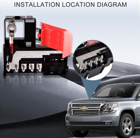 كتلة منصهر توزيع البطارية متوافقة مع GM Chevy GMC Cadillac 2014-2020 يستبدل 84354716 22985570 in Saudi Arabia