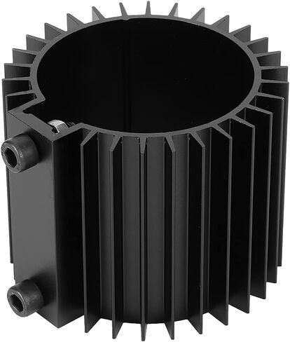 R فلتر زيت المحرك CoolerHeat بالوعة غطاء البليت محرك السيارة فلتر زيت برودة بالوعة الحرارة غطاء سبائك الألومنيوم موتور جبل ملحق أسود (أسود) in Saudi Arabia