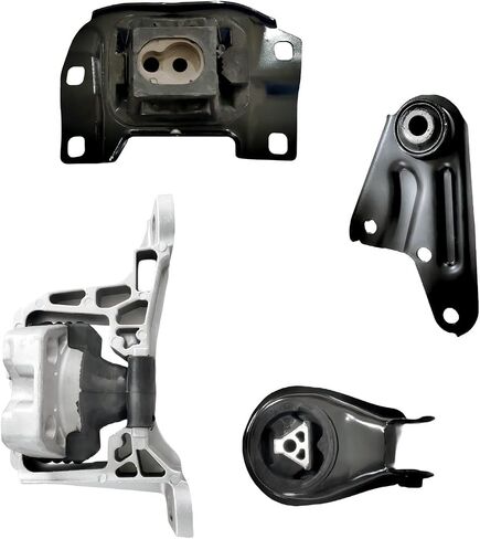 Engine Motor Mount Set 3Pcs Compatible with 2015-2019 2020 Je-ep Renegade 2016 2017 2018 F-iat 500X 2.4L L4 2017-2020 Compass 2015-2020 Ram Promaster City 68363756AA 68258599AA 68363755AA in Saudi Arabia