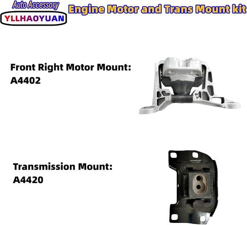 Engine Motor Mount Set 3Pcs Compatible with 2015-2019 2020 Je-ep Renegade 2016 2017 2018 F-iat 500X 2.4L L4 2017-2020 Compass 2015-2020 Ram Promaster City 68363756AA 68258599AA 68363755AA in Saudi Arabia