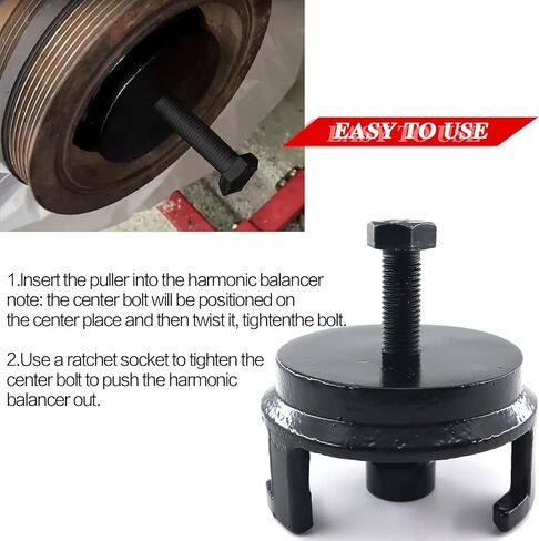 25264 GM متناغم الموازن بولير، LS كرنك بكرة مجتذب، محرك بديل يزيل الموازن التوافقي بسرعة دون فتحات استغلالها لجنرال موتورز جيب كرايسلر دودج in Kuwait