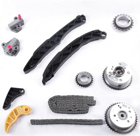 Timing Chain Kit Camshaft VVT Gear for KIA Sorento Optima Sportage 2.4 2.0 G4KJ Replace OE 24350-2G750 24370-2G750 24321-2G111 in Saudi Arabia