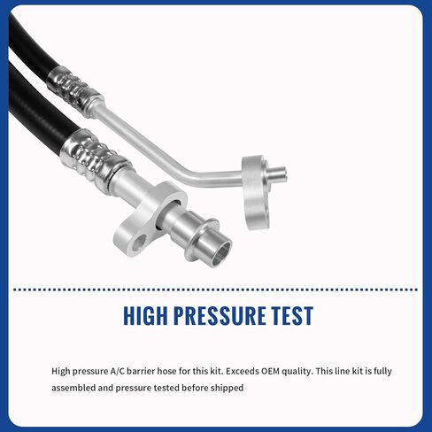 AT34653 مجموعة خطوط تكييف الهواء الخلفية، خطوط بديلة متوافقة مع Acadia، لـ Traverse، Enclave، Outlook 2007-2017، مجموعة خرطوم تكييف الهواء المساعدة الخلفية، قطع بديلة، خطوط تكييف الهواء in Kuwait