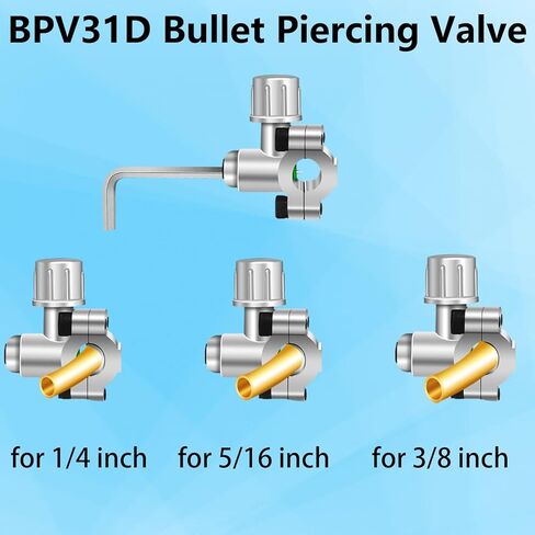 مجموعة صمامات تكييف الهواء التحديثية، BPV31 مجموعة صمامات صنبور خط صمام الرصاص، مجموعة تحويل R12 إلى R134a، مجموعة إعادة شحن مكيف الهواء لنظام التبريد HVAC R12 R22 R502 R134A in Kuwait