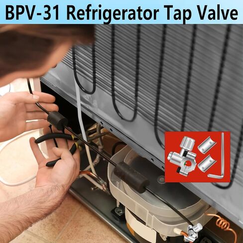مجموعة صمامات تكييف الهواء التحديثية، BPV31 مجموعة صمامات صنبور خط صمام الرصاص، مجموعة تحويل R12 إلى R134a، مجموعة إعادة شحن مكيف الهواء لنظام التبريد HVAC R12 R22 R502 R134A in Kuwait