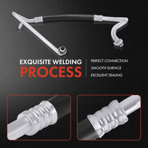 مجموعة خرطوم خط شفط مكيف الهواء A-Premium متوافقة مع Mazda 3 2004-2009 2.0L 2.3L، ضاغط للتبخر in Saudi Arabia