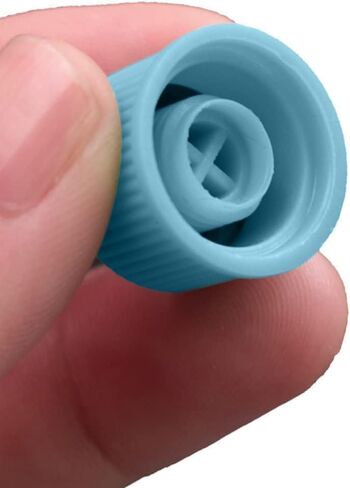 Blue Replacement Valve Caps for Car Air Conditioning, Leakproof R134a AC System Charging Port Caps (Low and High Pressure) Valves 2 Pcs in Kuwait