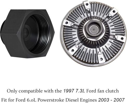 محول قابض مروحة ميكانيكية ديزل 6.0L - 7.3L لمحركات الديزل Ford 6.0L Powerstroke 2003-2007 in Saudi Arabia