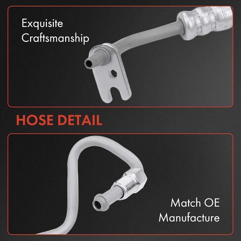 A-Premium Power Steering Pressure Hose Line Assembly Compatible with Chevrolet Silverado 1500, Silverado 2500, Suburban 1500, Tahoe & Cadillac Escalade, Escalade ESV & GMC Sierra 1500, Yukon XL 1500 in Saudi Arabia